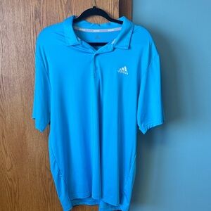 Adidas Men's Vibrant Blue Polo